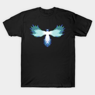 Blue Multicolour Phoenix T-Shirt